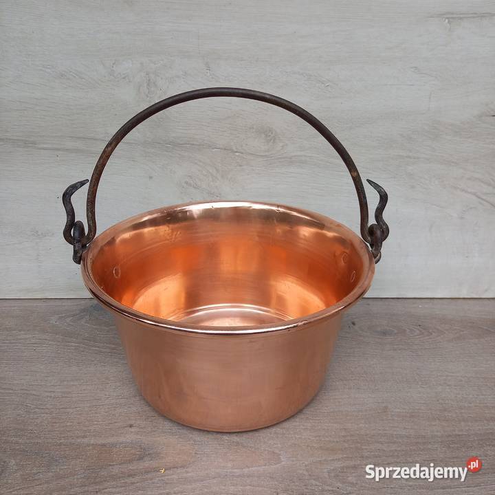Miedziany kocioł miedziany kociołek poj 7 litrów Warszawa