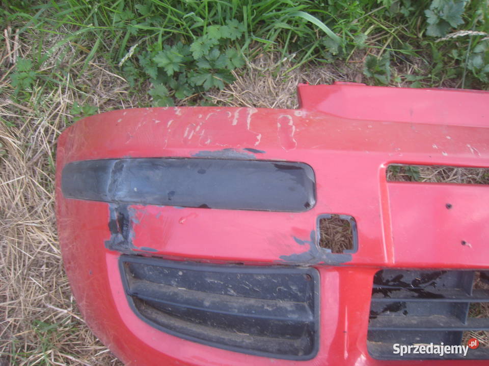 Zderzak przedni przód Fiat Panda II 03 czerwony osobowe Kraków