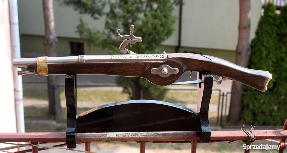 HUSARSKI XVII wCZARNOPROCHOWY PISTOLET Z ZAMKIEM Sokółka