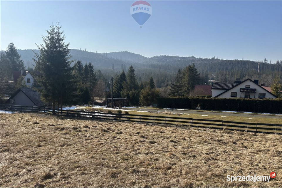 Działka widokowa w górach Sól Kiczora Rachowiec