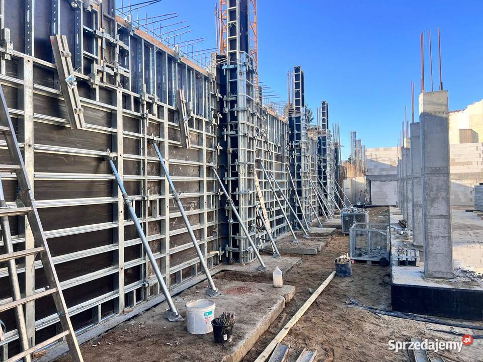 Szalunki ścienne TYP RASTO 60kN Mamuty 1152 m Leszno