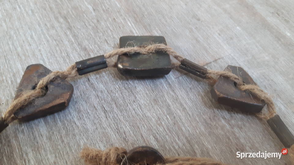 Naszyjnik ceramiczny ręcznie wykonany Rękodzieło mazowieckie Otwock