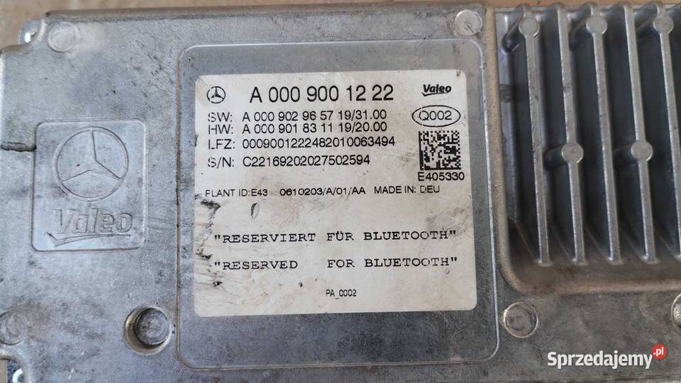 Moduł Sterownik Bluetooth Mercedes W177 W247 GLA