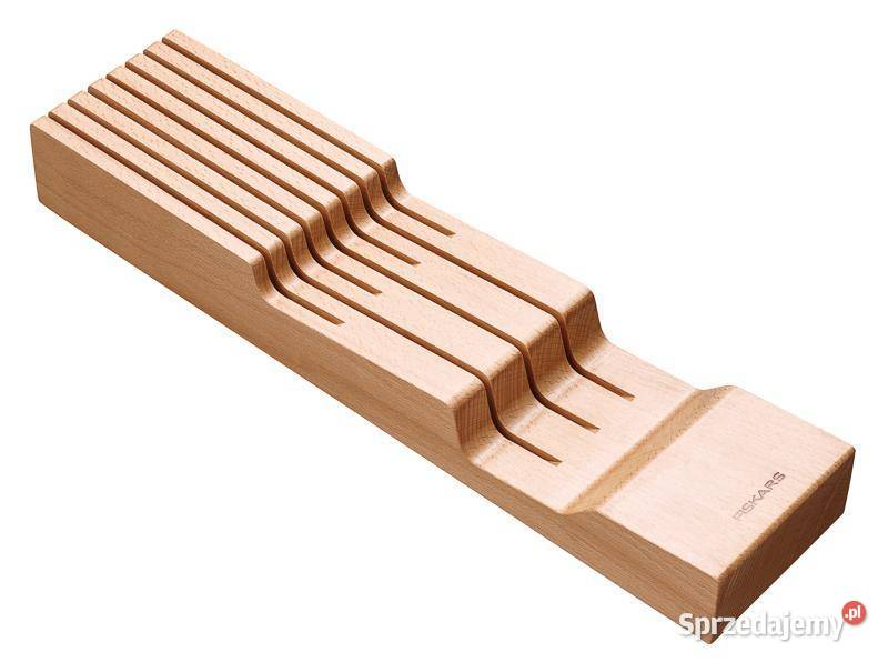 Drewniany blok na noże do szuflady FISKARS Opalenica