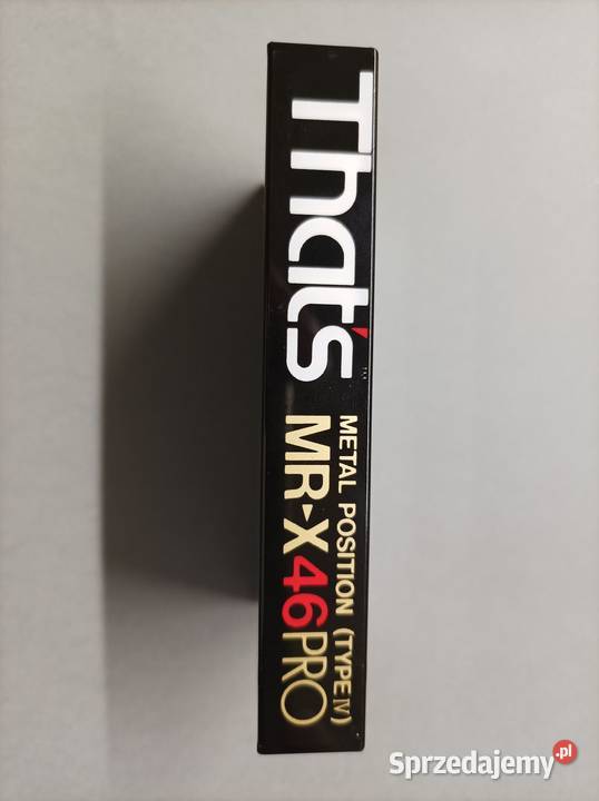 Kaseta Thats MRX PRO 46 Super Metal Made in Warszawa sprzedam