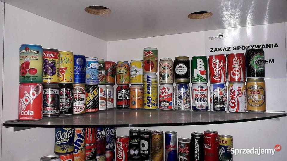Puszki piwie Pruszcz Gdański sprzedam