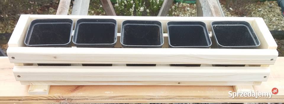 Skrzynka do kwiatów ziół kwietnik Malawa