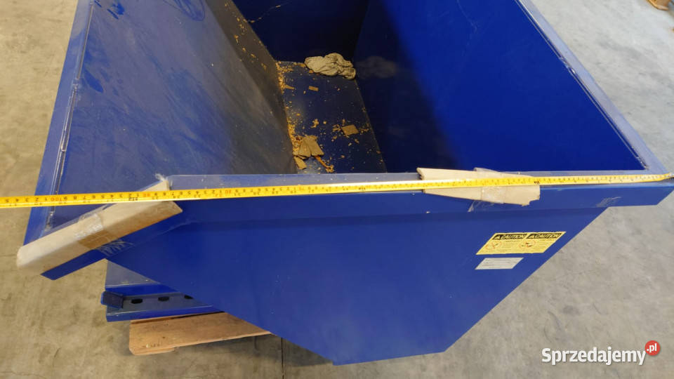 Kontener samowyładowczy do wózka widłowego 15 m3 Gorzyce Wielkie sprzedam