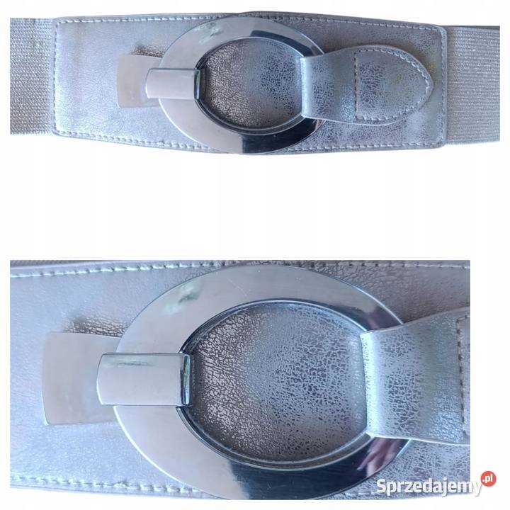 Pasek DamskiGUMA OZDOBNA BIŻUTERIA cekiny Wieluń