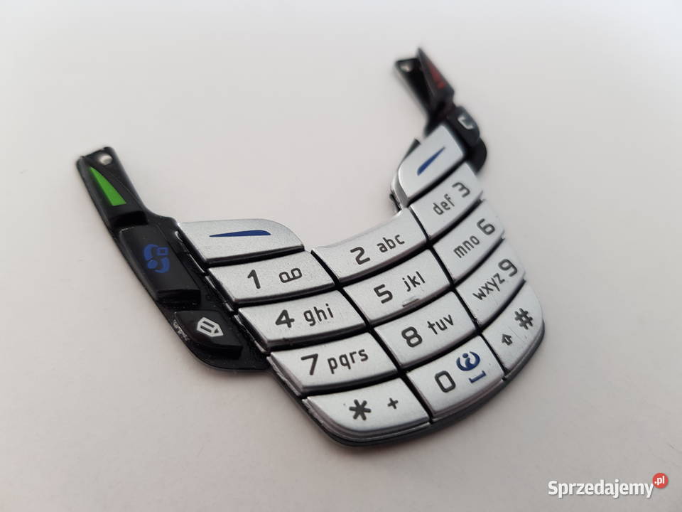 Klawiatura Klawisze Nokia 6600 srebrna NOWA Leszno sprzedam