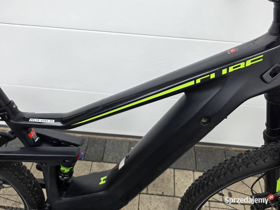 Rower elektryczny CUBE STEREO SL FULLCARBONrama Elektryczne Jelenia Góra sprzedam