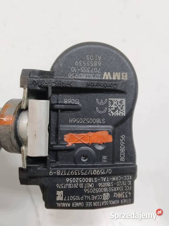 CZUJNIK SENSOR TPMS CIŚNIENIA W OPONACH 6855539 Rok produkcji 2018