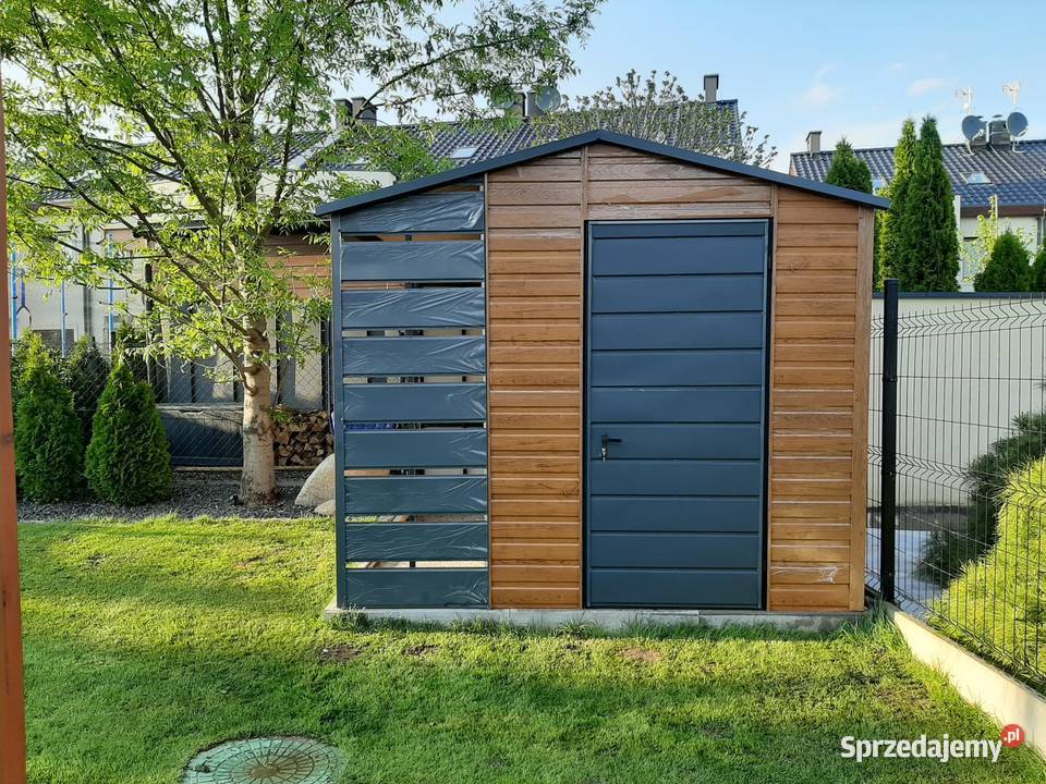 Mały Schowek Narzędziowy Garaż na drewno z małopolskie Tarnów sprzedam