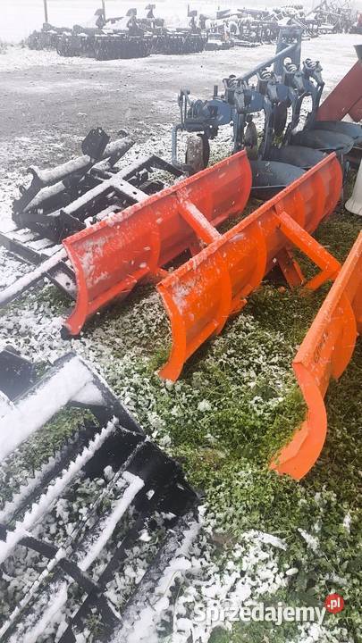 Pług do śniegu do odśnieżania mocowanie tur lubelskie Barchaczów