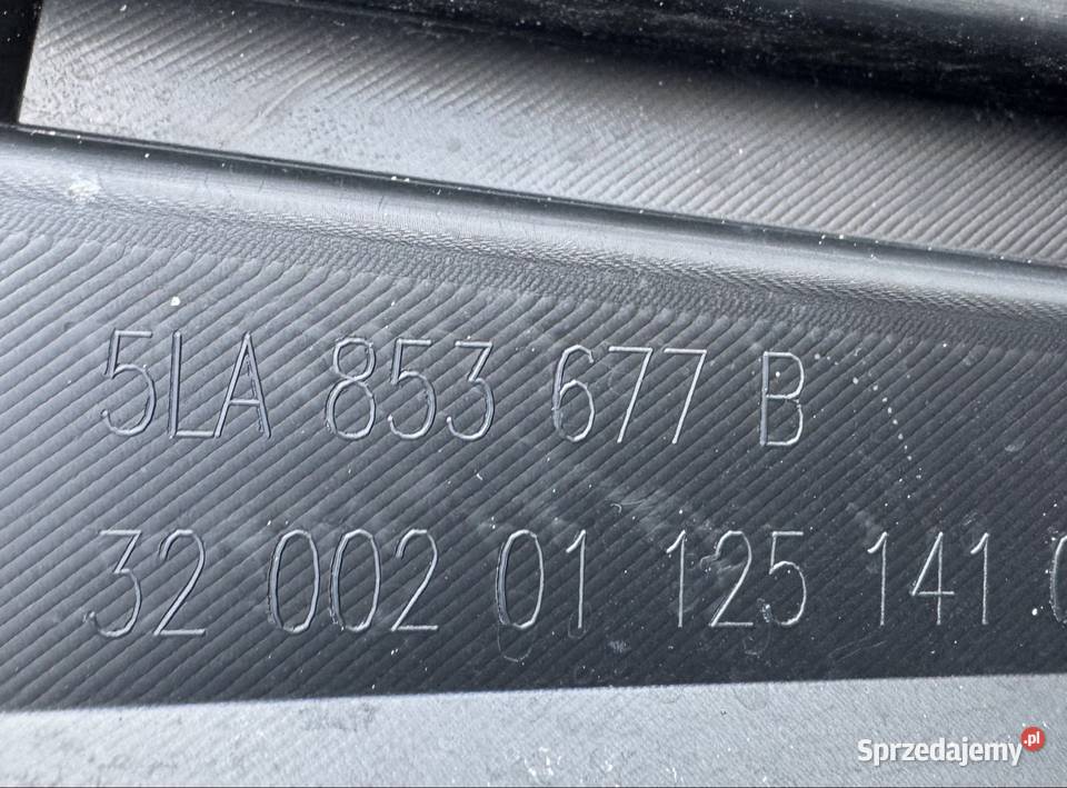 Środkowa kratka zderzaka przód skoda enyaq lift Międzychód