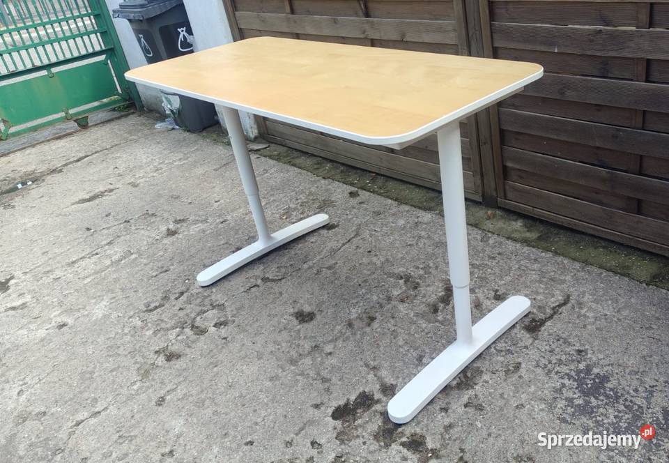 Biurko IKEA Bekant 140x60 regulowana wysokość Warszawa