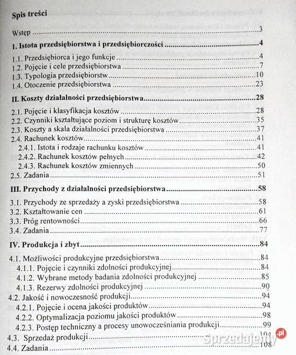 Ekonomika przedsiębiorstwa Wiesław Janik Chełm