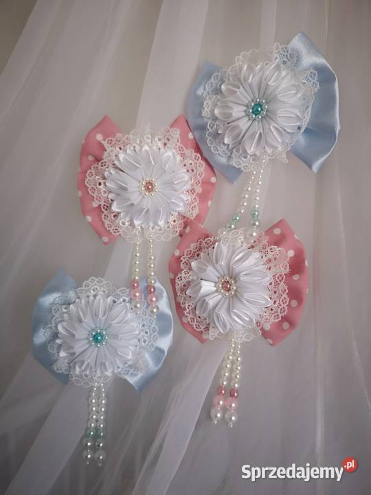 Spinkikokardki na uroczystości 2 Handmade Otrębusy