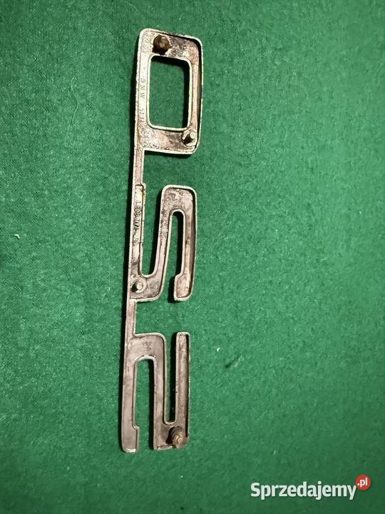 Emblemat aluminiowy tył BMW e12 Logo 520 sprzedam