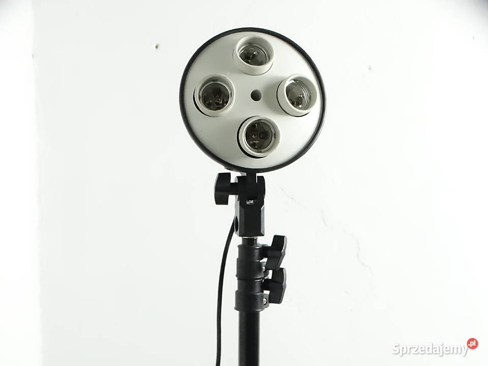Zestaw oświetleniowy do studia Oprawka na 4