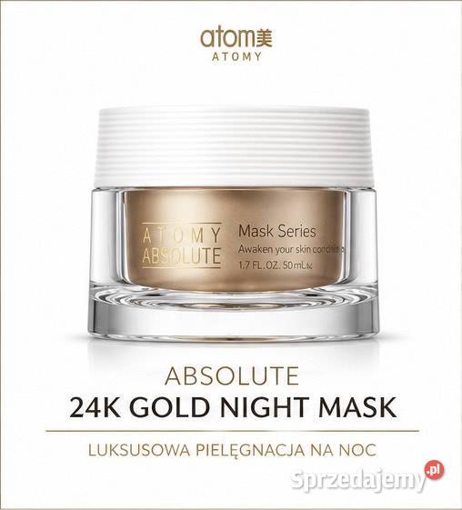 Atomy Absolute 24K Gold Night Maskmaseczka na