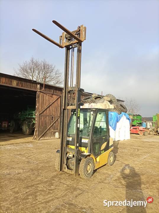 Wózek widłowy Yale gaz prezesów boczny opolskie