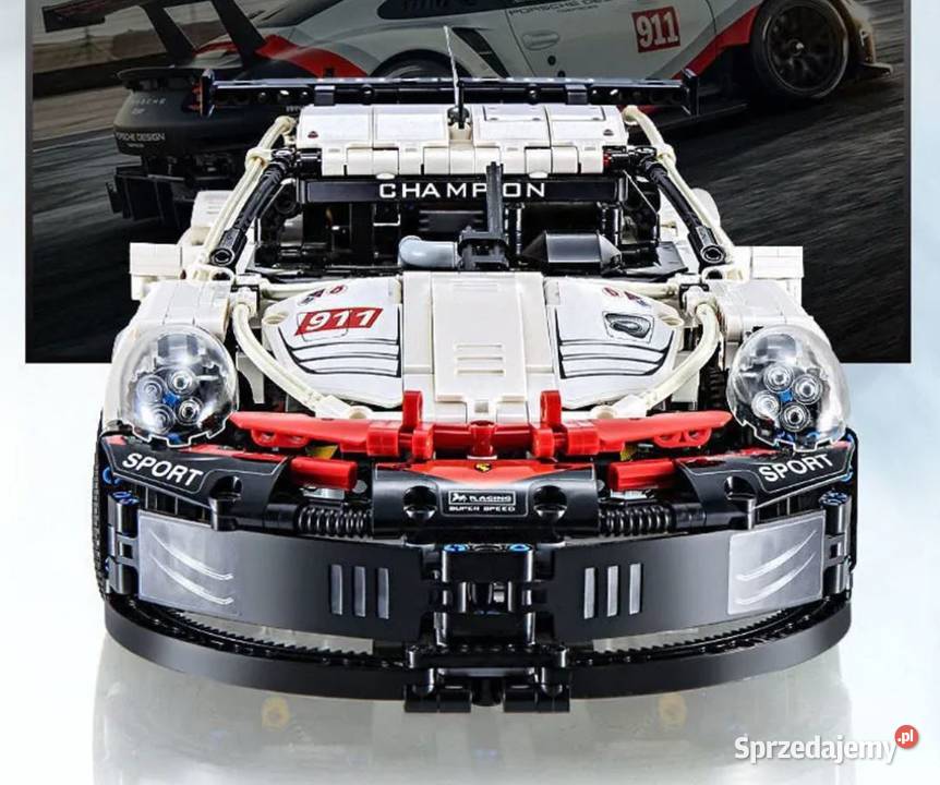 Klocki Technic PORSCHE 911 RSR 1580klocków 50 Pobiedziska