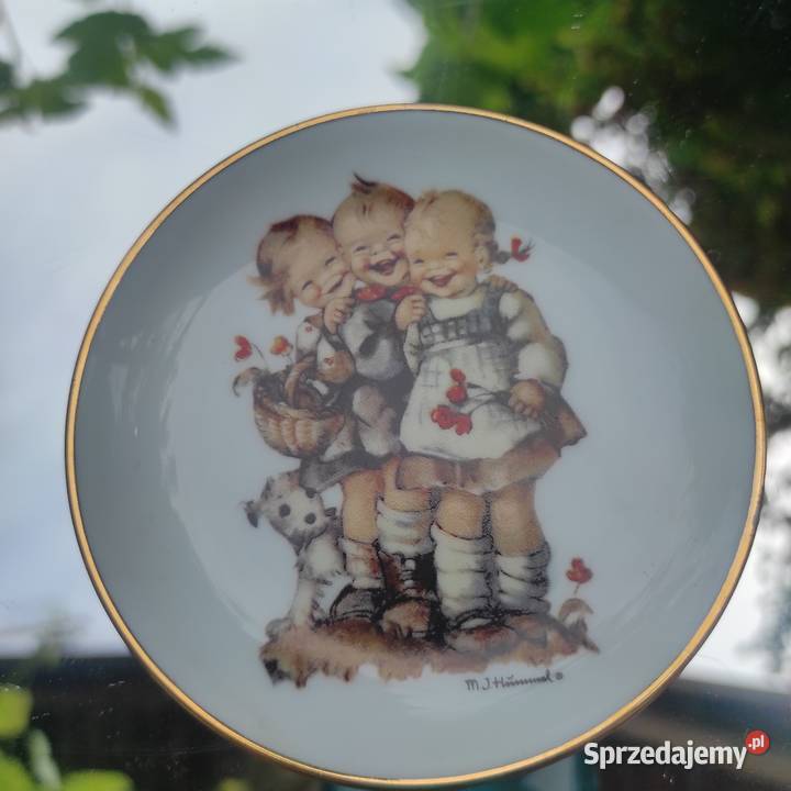 Talerz kolekcjonerski MJ Hummel Miniature Follow Pabianice sprzedam