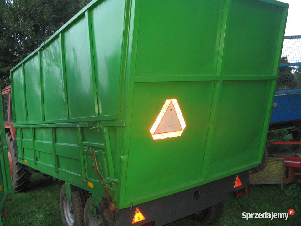 Rozrzutnik tandem 6t z nadstawkami do kukurydzy Garwolin