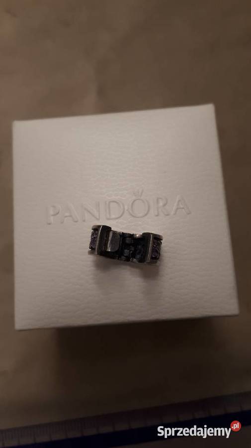 koralik Pandora stoper fiolet Bransoletki Radom