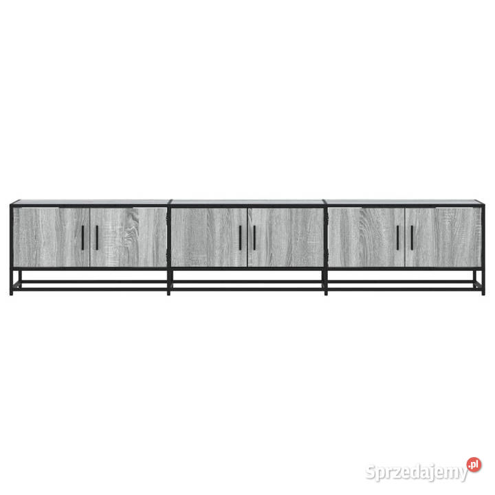 Szafka pod telewizor szary dąb sonoma 210x35x41 mazowieckie Warszawa