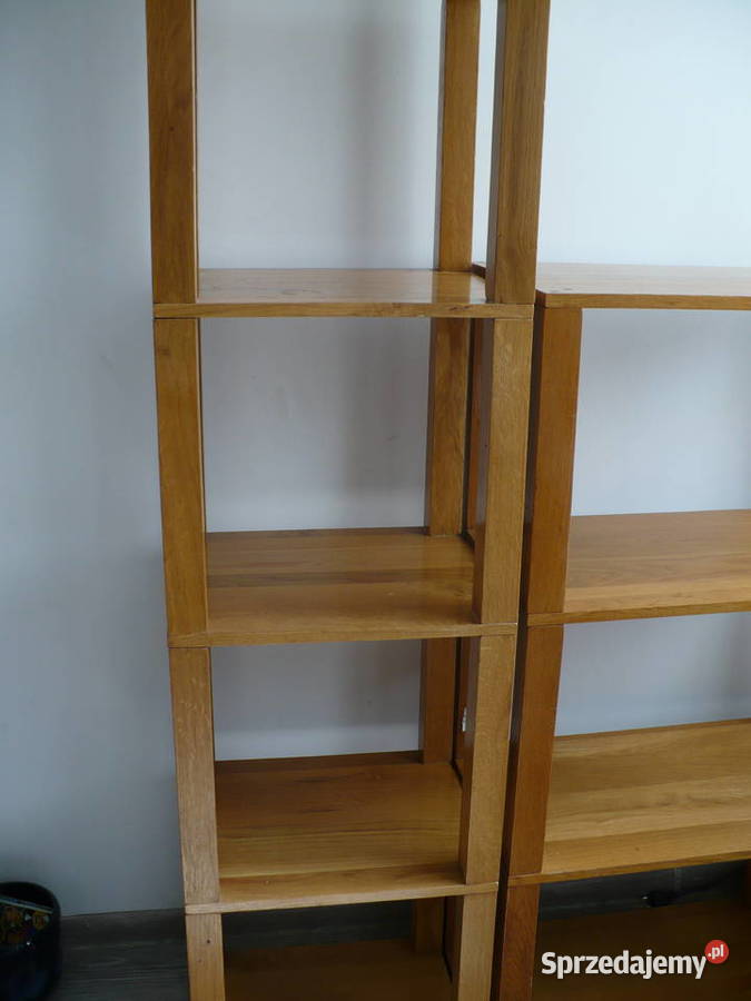 Regały dębowe 2 sztuki Puszczykowo
