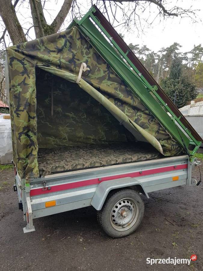 Zestaw wędkarskinamiot na przyczepie Sport i Wypoczynek