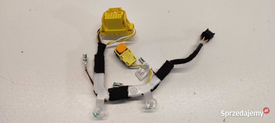 VW TIGUAN II WIĄZKA PODUSZKI AIRBAG KIEROWCY osobowe Materiały instalacyjne