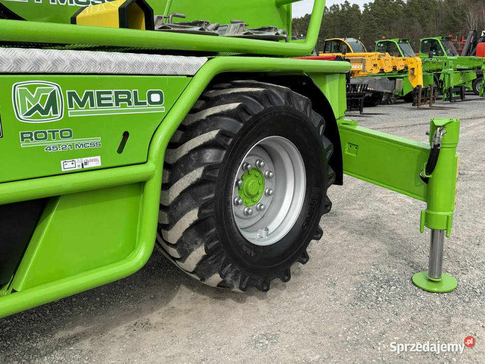duża kołowa Merlo Roto 4521 MCSS 4025 Zadbana pełny VAT Widełki