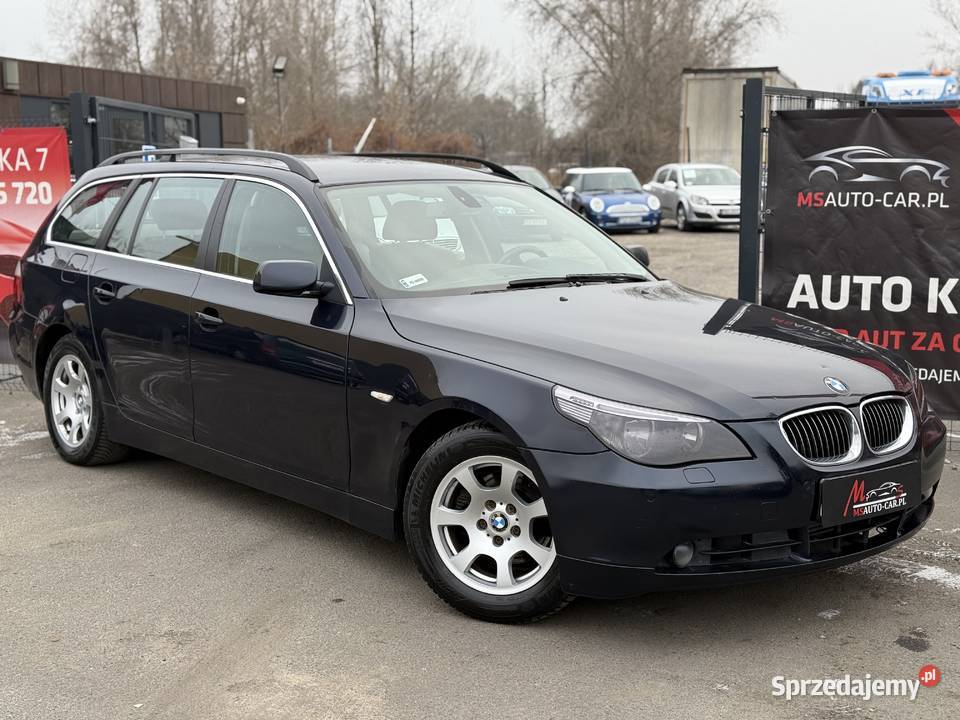 BMW E61 2007 20 Diesel Automat Skóry Czujniki