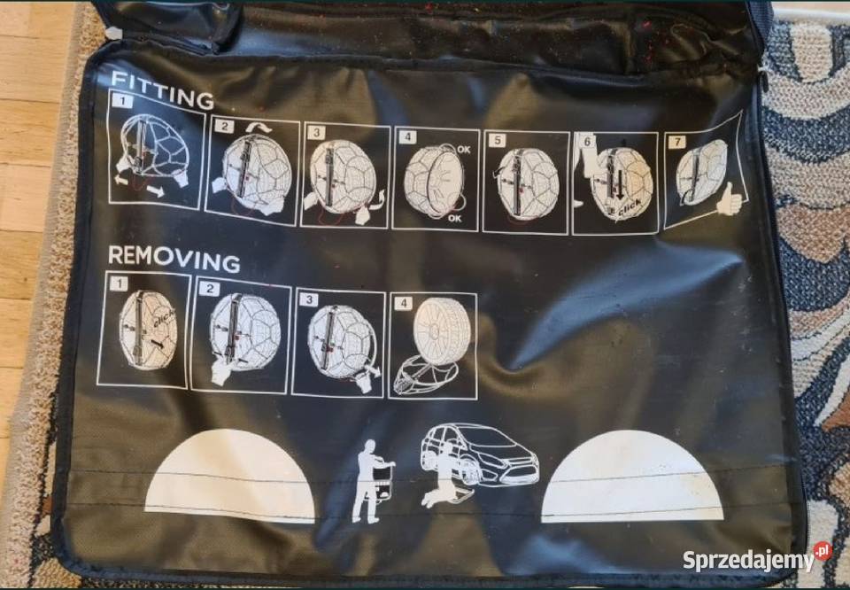 Łańcuchy śniegowe Thule Easy Fit CU9 gr80