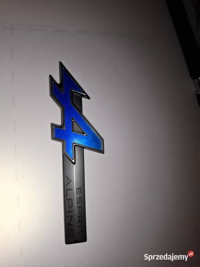 Oryginał Znaczek Alpine Esprit Reno Renault Skawina