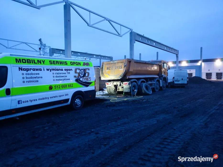 Wulkanizacja mobilna 24 Mobilny serwis opon 24h Wyszków