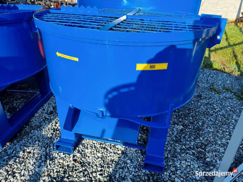 Betoniarka hydrauliczna okrągła 800Lproducent nieuszkodzony Poręba sprzedam