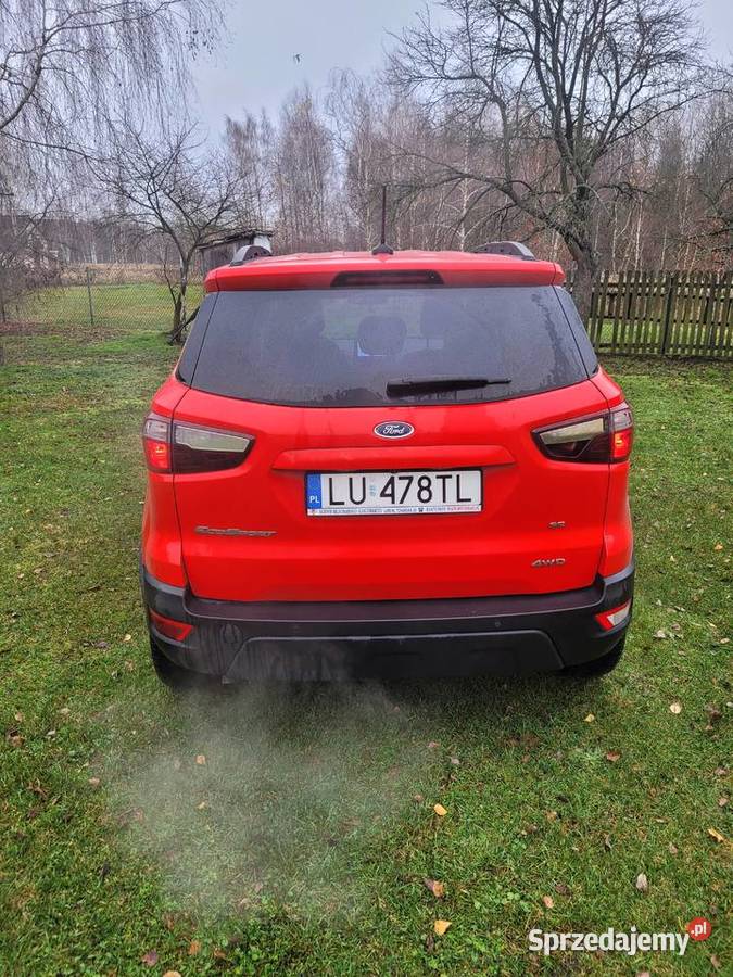 FORD ECOSPORT 2022R 20 166 AUTOMAT 4X4 immobilizer lubelskie
