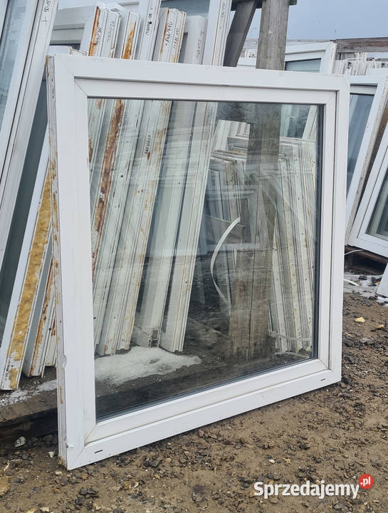 OKNA KacprzaK OKNO PCV 136X134 Używane Okna ścienne sprzedam