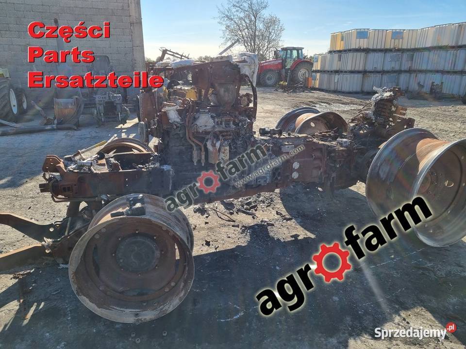 Holland T6180 części silnik skrzynia biegów Pozostałe dolnośląskie Byków sprzedam