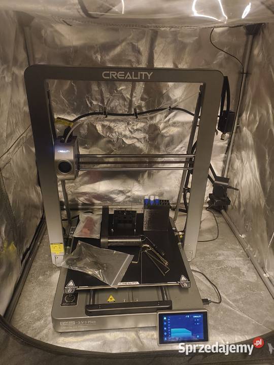 Drukarka 3d ender 3 v3 plus z kamerą nebula i namiotem