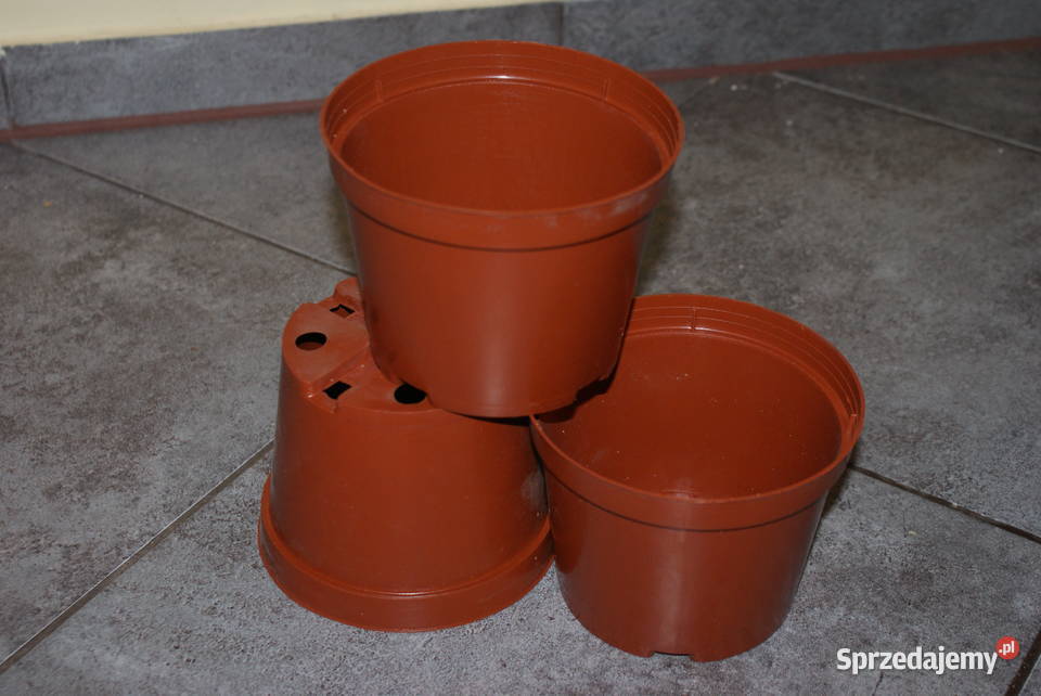 Doniczki produkcyjne śr 12 065L CZARNE Siewierz