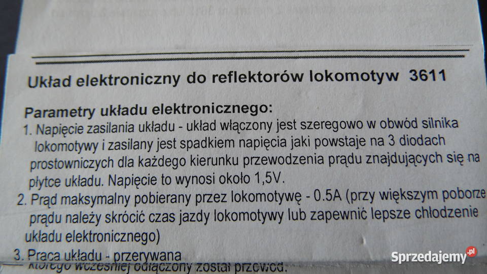 Modele kolejowe Oświetlenie Zestaw KLUBA Radzewice