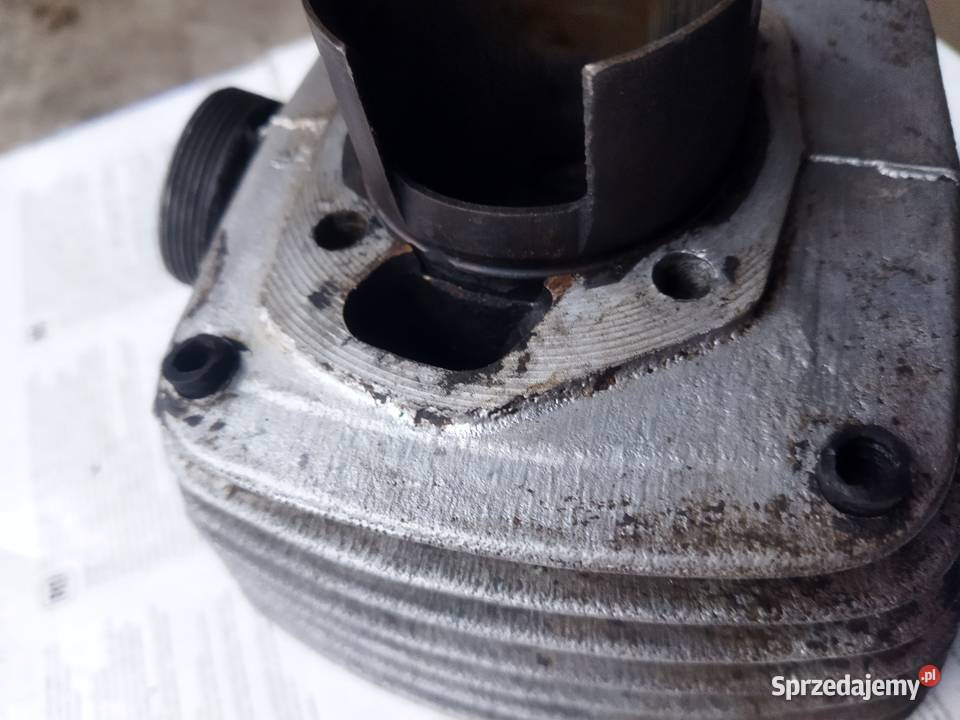 Oryginalny nowy cylinder WSK 125 aluminiowy zmd Cylindry, głowice, pierścienie Części i akcesoria motocyklowe Maruszów sprzedam