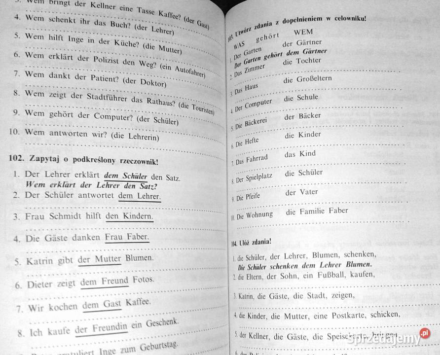 Grammatik Kein Problem Cz 1 E Reymont E Tomiczek Rok wydania 1999 Chełm