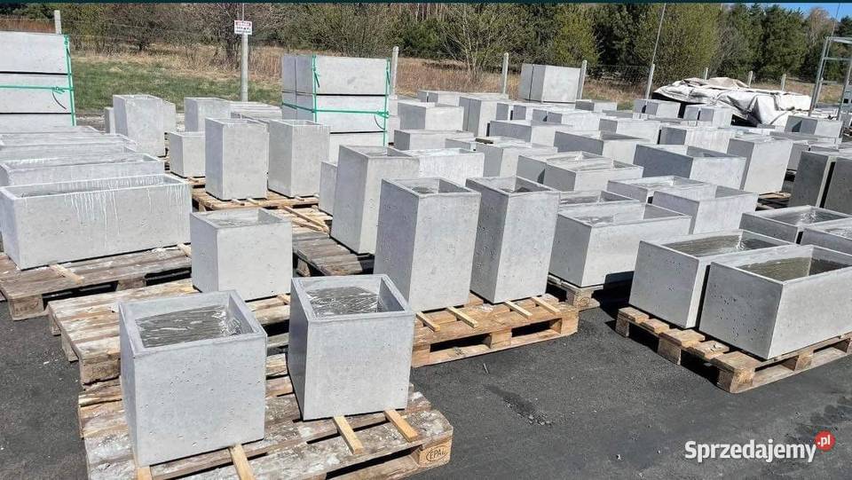 Donica betonowa 100x30x65