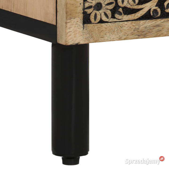 Szafka nocna 50x33x60 lite drewno mango WM358222 Nocne Warszawa sprzedam